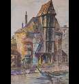 Danziger Krantor Aquarell